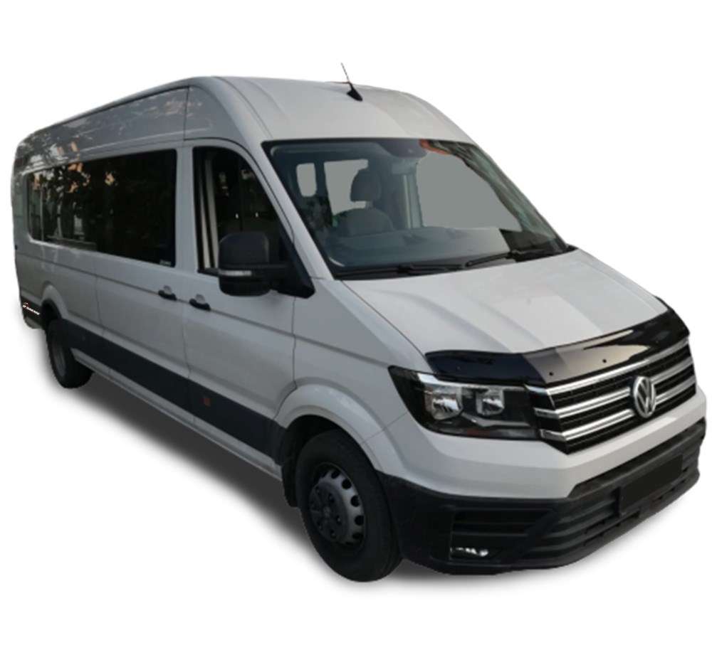 Sun Visor Solid Black Acrylic NEW SHAPE 2017-2021 FOR VW CRAFTER - Image 5