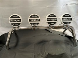 To Fit 2016 onw Nissan Navara D40 Sport Roll Bar + 9'' Spot Lights - Image 4
