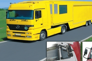 To Fit Mercedes Actros MP3 Avant Smoked Window Deflectors