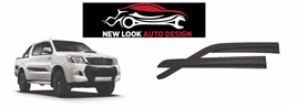 Toyota Hilux Avant Window Deflectors 2015 0NW 4 PCS - Image 4