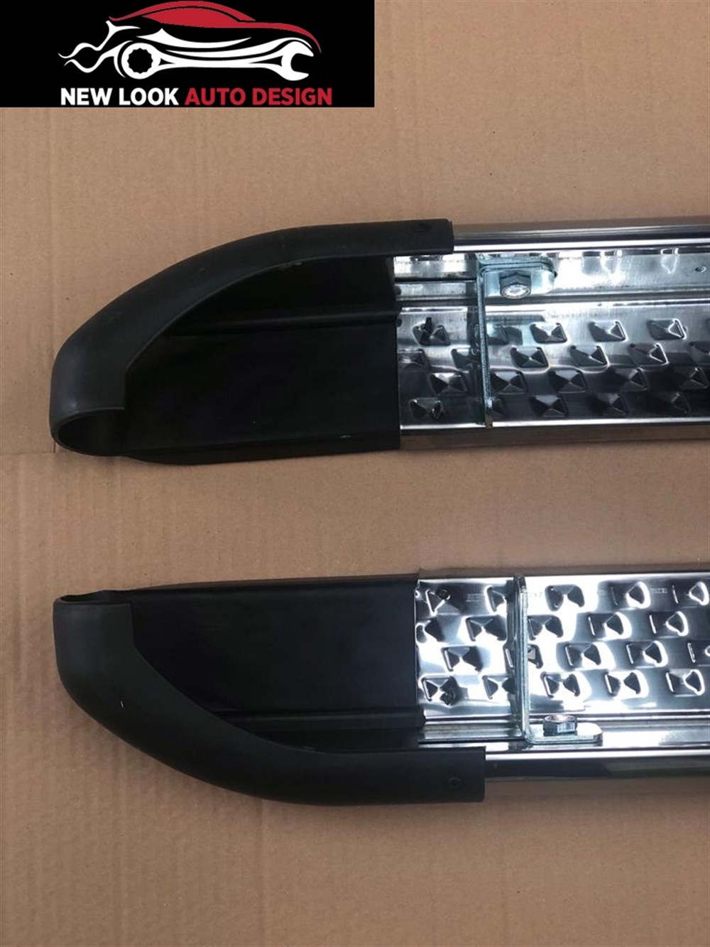 Side Step And Rear Bumper Bar For Vauxhall Combo 2012-2020 - Image 3