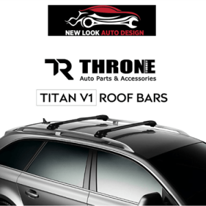VOLKSWAGEN TERAMONT 2018 ONW BLACK LOCKABLE ROOF RACK CROSS BAR