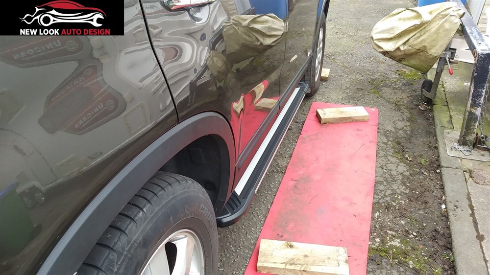 VOLVO XC90 RUNNING BOARD STEP BAR SIDE STEPS BAR BOARD ACCESSORY 2015 ONWARDS - Image 9