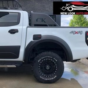 VW AMAROK 2017+ MATTE BLACK BODY CLADDING SIDE DOOR