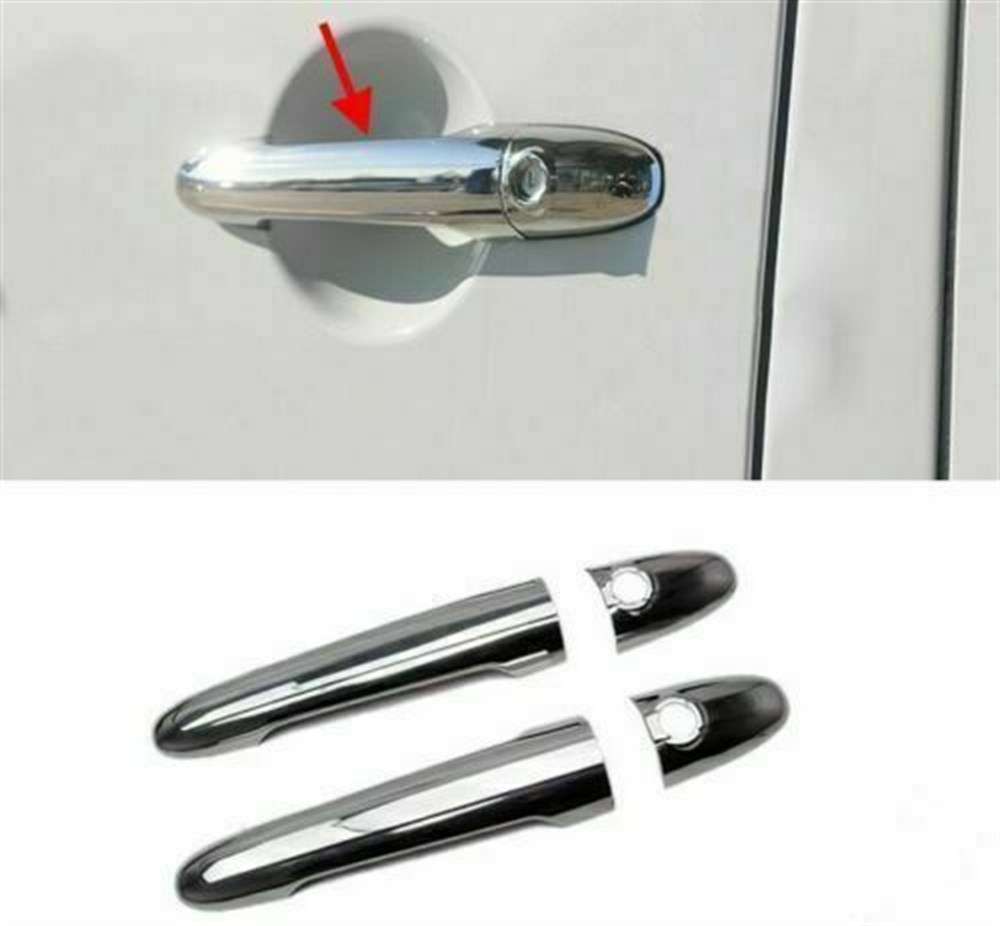 VW CRAFTER 2006-2017 ABS Chrome Door Handle Cover 2Door S.Steel