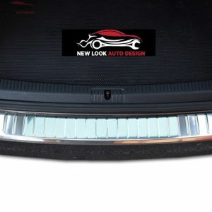 VW PASSAT B8 2014+ CHROME S.STEEL REAR BUMPER PROTECTOR GUARD COVER
