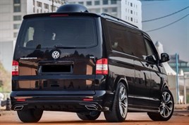 Rear Piano Black Roof spoiler for VW Transporter 2003-2010 - Image 3