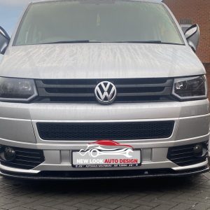 Fits VW T5 T5.1 Sportline 2009-2014 LOWER FRONT BLACK SPLITTER BUMPER LIP