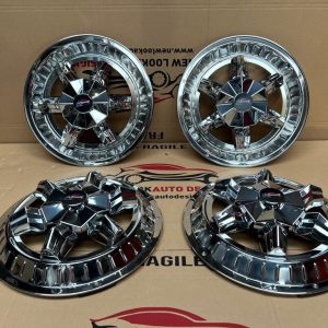 Front & Rear Wheel Trim Covers For 16'' Fits Ford Transit MK6 MK7