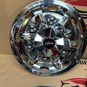 Mercedes sprinter 16 inch Front & Rear Dual Twin Wheel Trim Stainless Steel