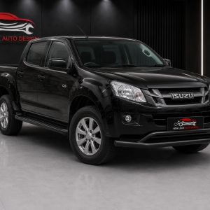 DOUBLE BULL BAR NUDGE BAR FOR ISUZU DMAX 2012-2018 (76 mm ) BLACK