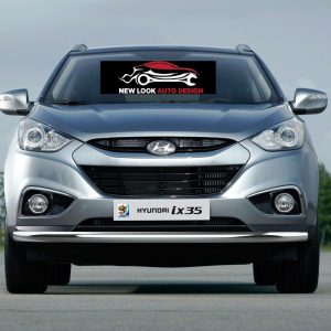 SINGLE BULL BAR FOR HYUNDAI IX35 2010-2015 60 mm CHROME