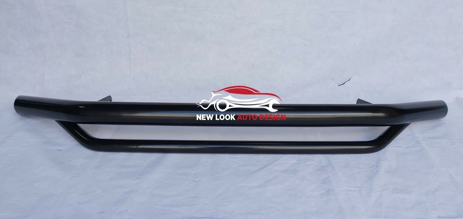 Mitsubishi L200 Double Spoiler Bull Bar – Black 76mm - Image 6
