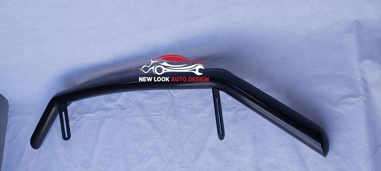 Mitsubishi L200 Double Spoiler Bull Bar – Black 76mm - Image 7