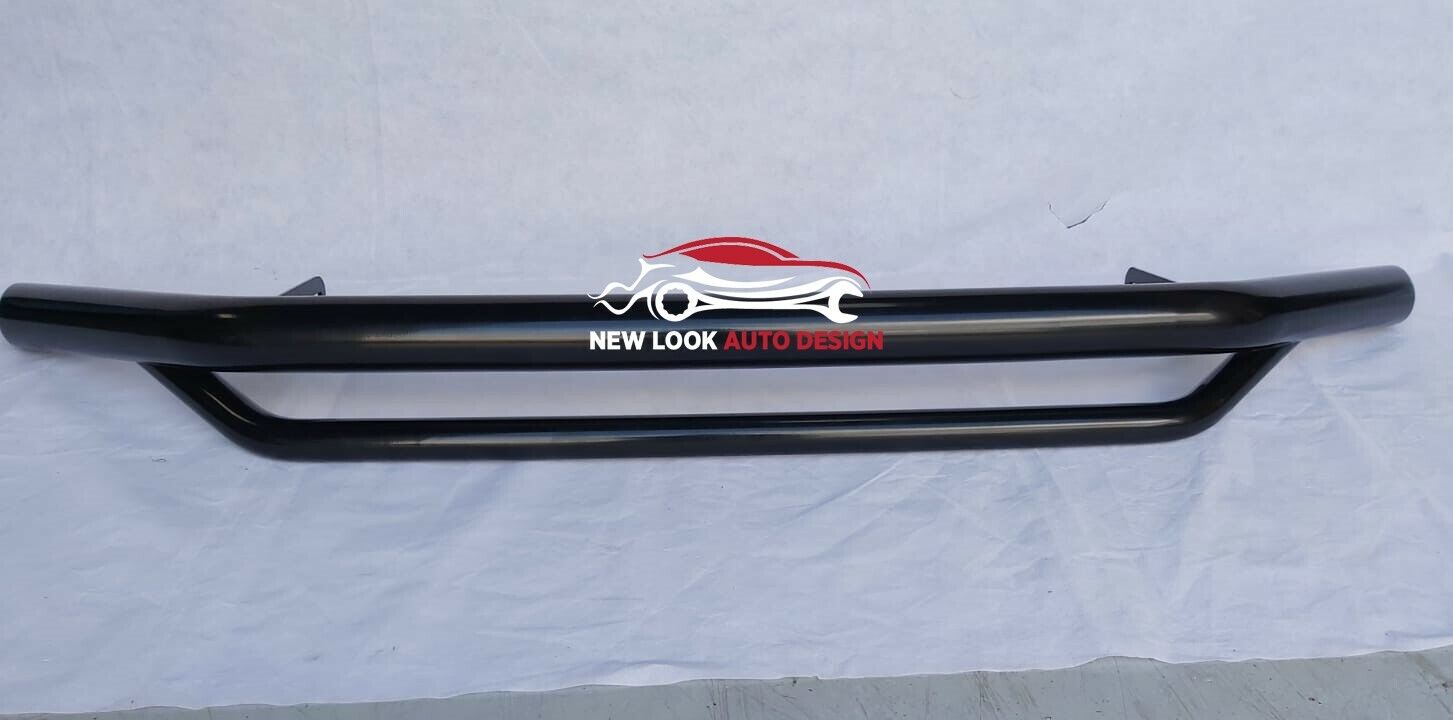 DOUBLE BULL BAR NUDGE BAR FITS NISSAN NAVARA 2005+ (76 mm ) BLACK - Image 6
