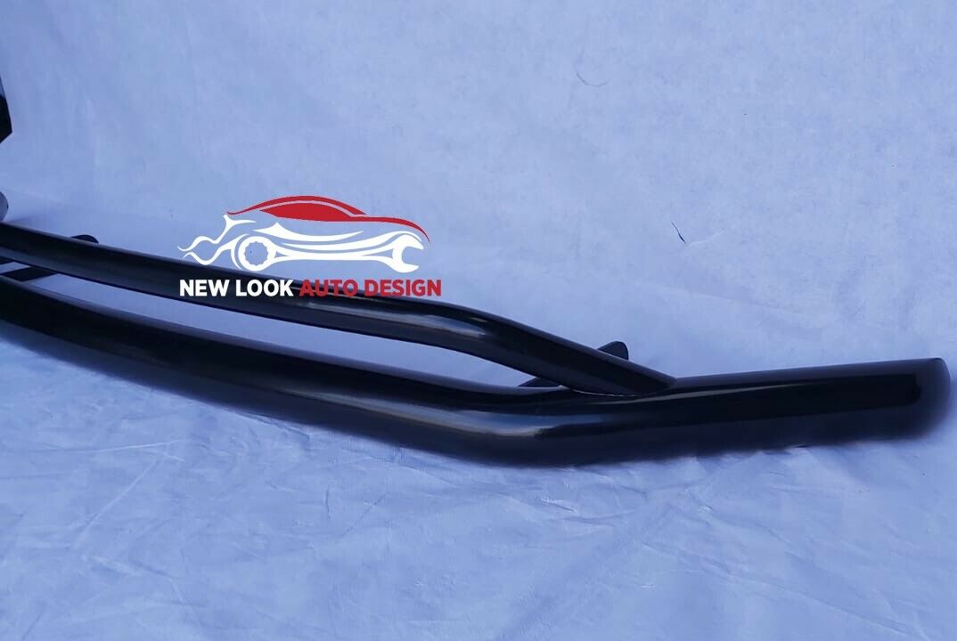 DOUBLE BULL BAR NUDGE BAR FITS NISSAN NAVARA 2005+ (76 mm ) BLACK - Image 8