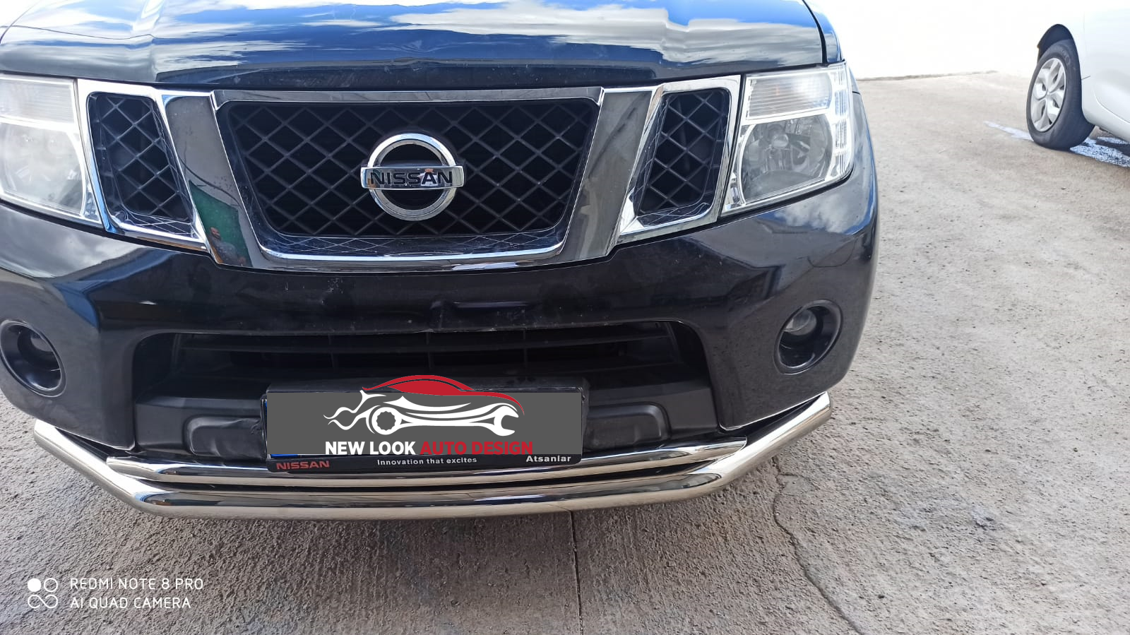 DOUBLE BULL BAR NUDGE BAR FITS NISSAN NAVARA 2016+ (76 mm ) BAR CHROME - Image 4