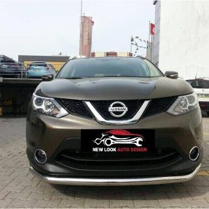 SINGLE BULL BAR FITS NISSAN QASHQAI 2017-2020 60 mm CHROME