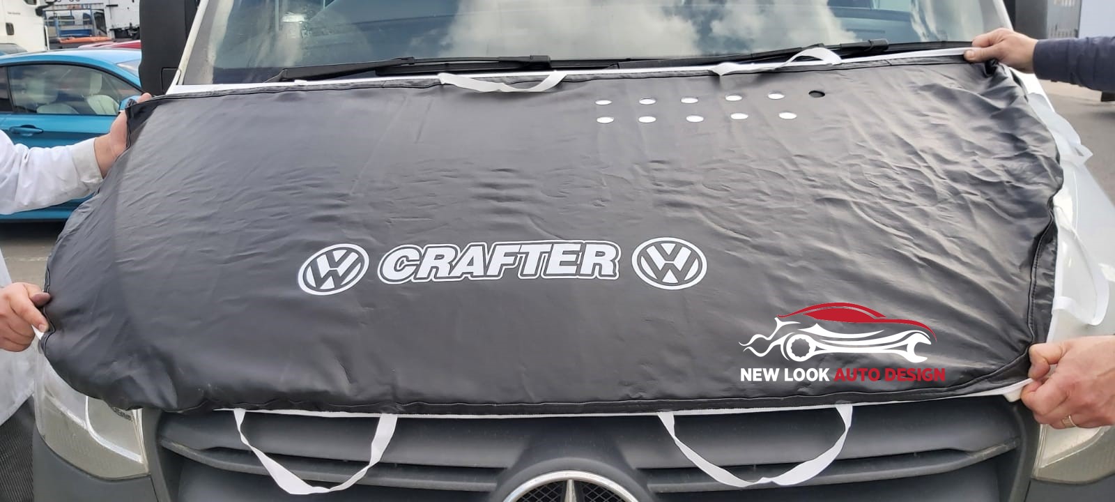 VW Crafter 2006-2017 Full Bonnet Bra - Image 3