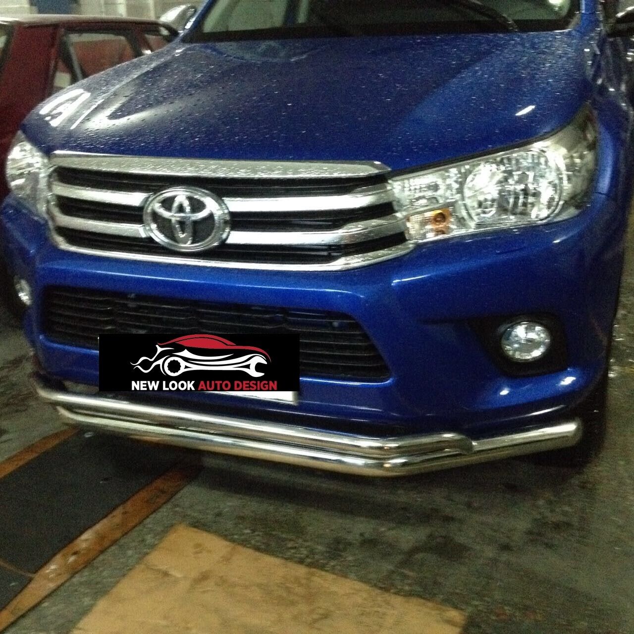 Toyota Hilux Front Axle Nudge Bar / A-Bar 2015+ - Image 4