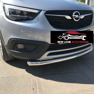 SINGLE BULL BAR FOR VAUXHALL GRANDLAND X 2017-2021 60 mm CHROME