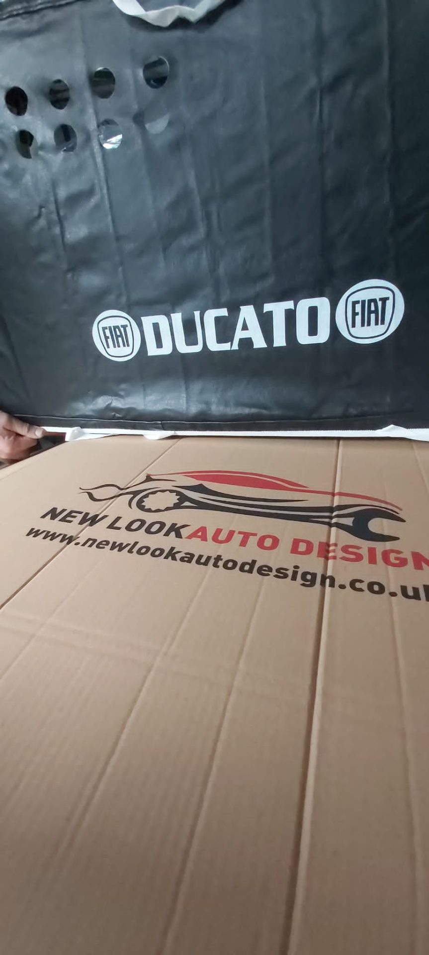 Fiat Ducato 2014+ Full Bonnet Bra - Image 4