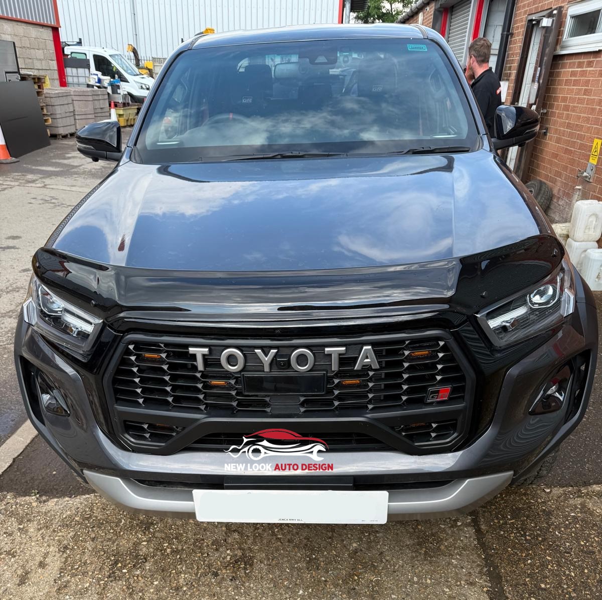 Bonnet Guard Protector For Toyota Hilux 2016+