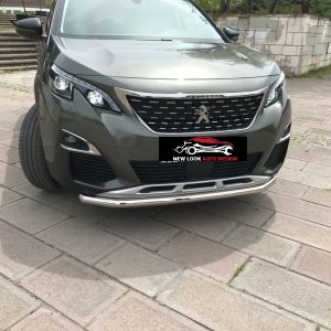 SINGLE BULL BAR NUDGE BAR FOR PEUGEOT 308 2016-2021 CHROME