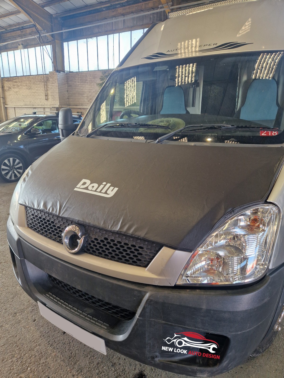 Iveco Daily 2006-2014 Full Bonnet Bra - Image 2