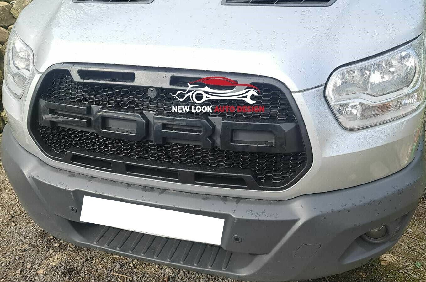 Fits TRANSIT MK8 2014 - 2018 FRONT BUMPER GRILLE Red - Image 13