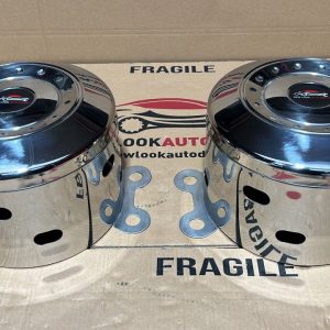 20-22.5 inch REAR STAINLESS STEEL WHEEL TRIM COVER PAIR OF 2