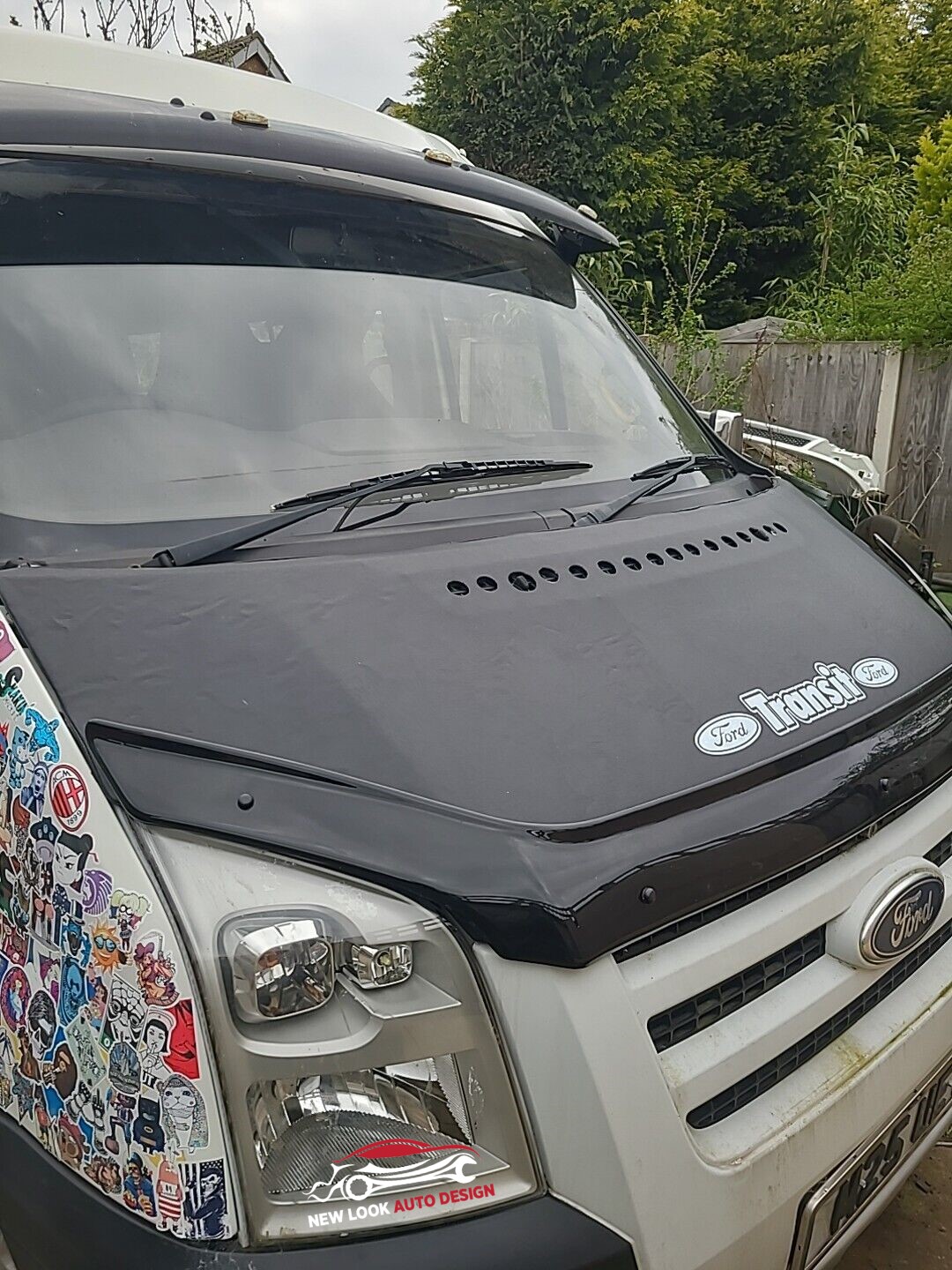 Fits Ford Transit 2002-2006 Full Bonnet Bra - Image 13