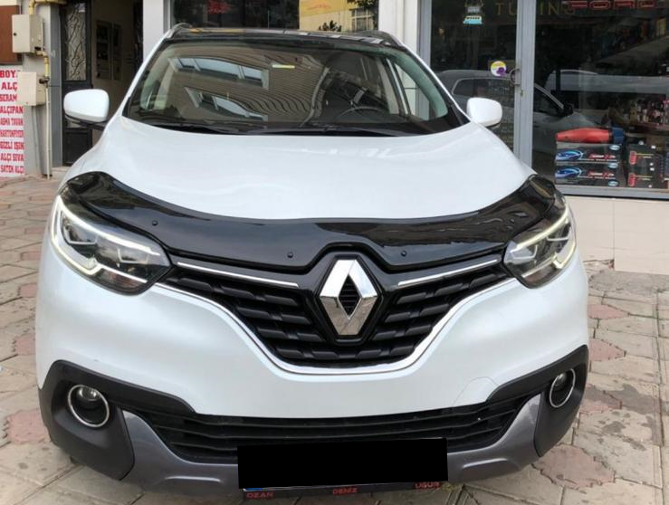 Renault Kadjar 2015+ Bonnet Bug Guard Black Acrylic - Image 11