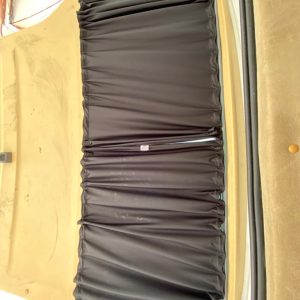 Fits Ford Custom Curtains Barn door Black