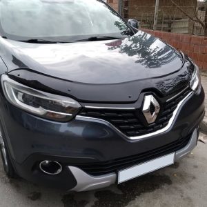Renault Kadjar 2015+ Bonnet Bug Guard Black Acrylic