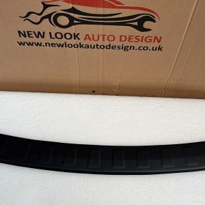 BLACK ABS Rear Bumper Protector Guard FOR Audi Q5 2008-2015