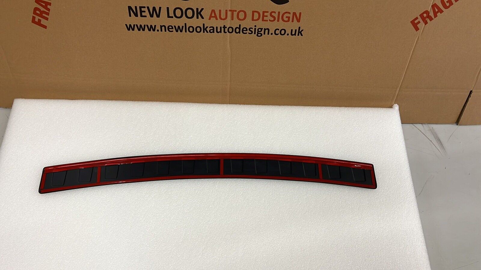 BLACK ABS Rear Bumper Protector Guard FOR BMW X3 F25 10-2017 - Image 2
