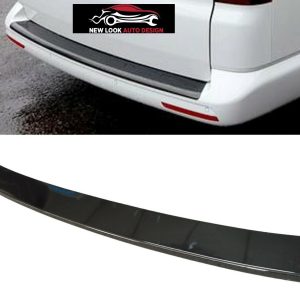 BLACK ABS Rear Bumper Protector Guard For VW T6 2015+