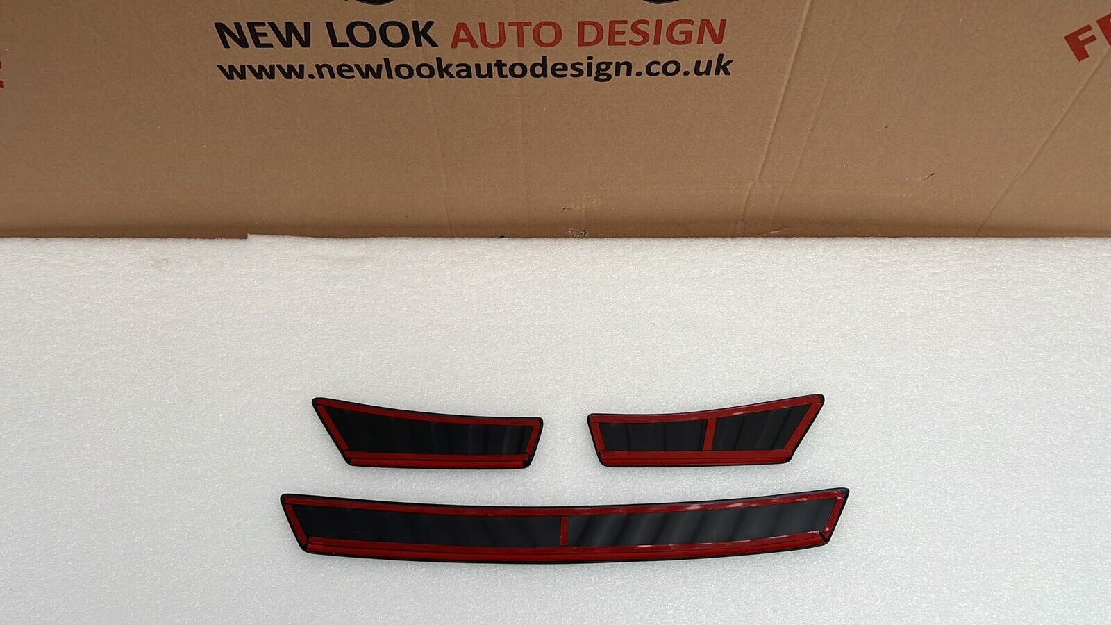 BLACK ABS Rear Bumper Protector Guard FOR VW TIGUAN 2007-2015 - Image 4