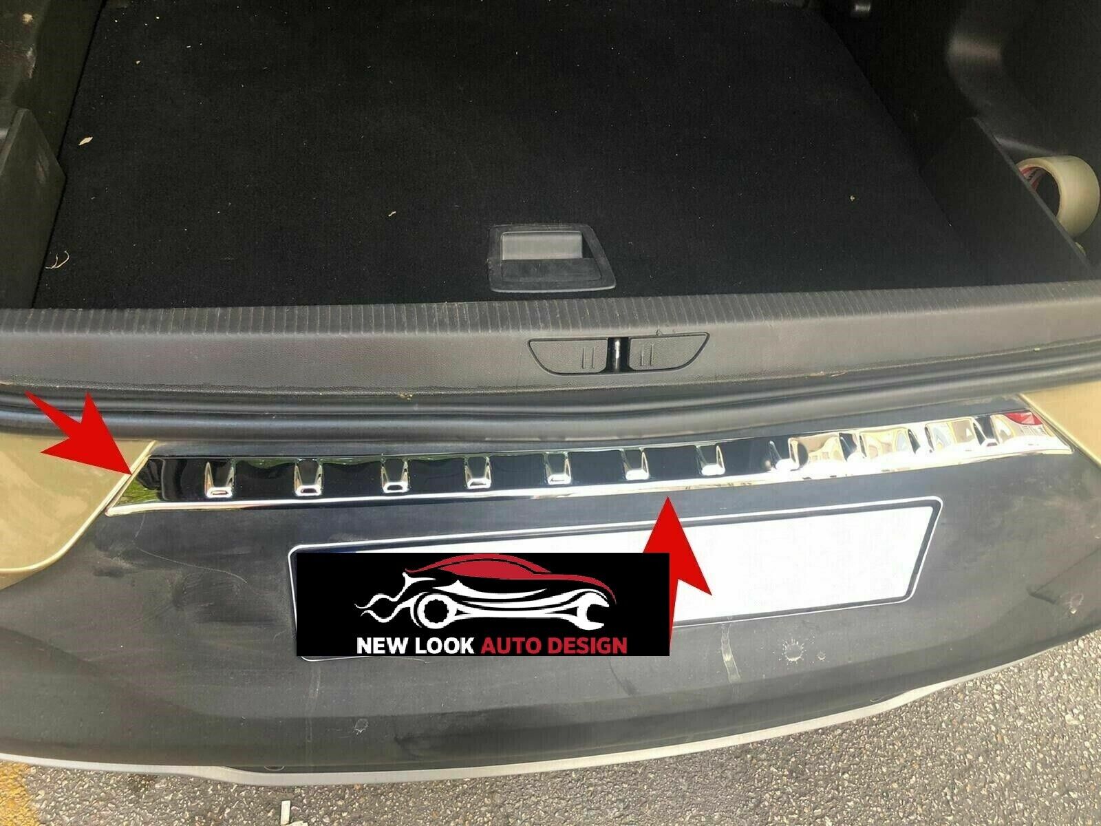 Chrome Rear Bumper Protector Guard Stainless Steel For BMW E81/E87 2007-2011 - Image 3