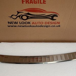 Chrome Rear Bumper Protector Guard Stainless Steel For BMW SPR F11 2009-2017