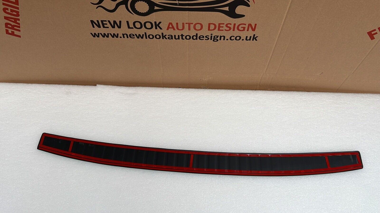 BLACK ABS Rear Bumper Protector Guard FOR HYUNDAI TUSCAN 2018+ - Image 3