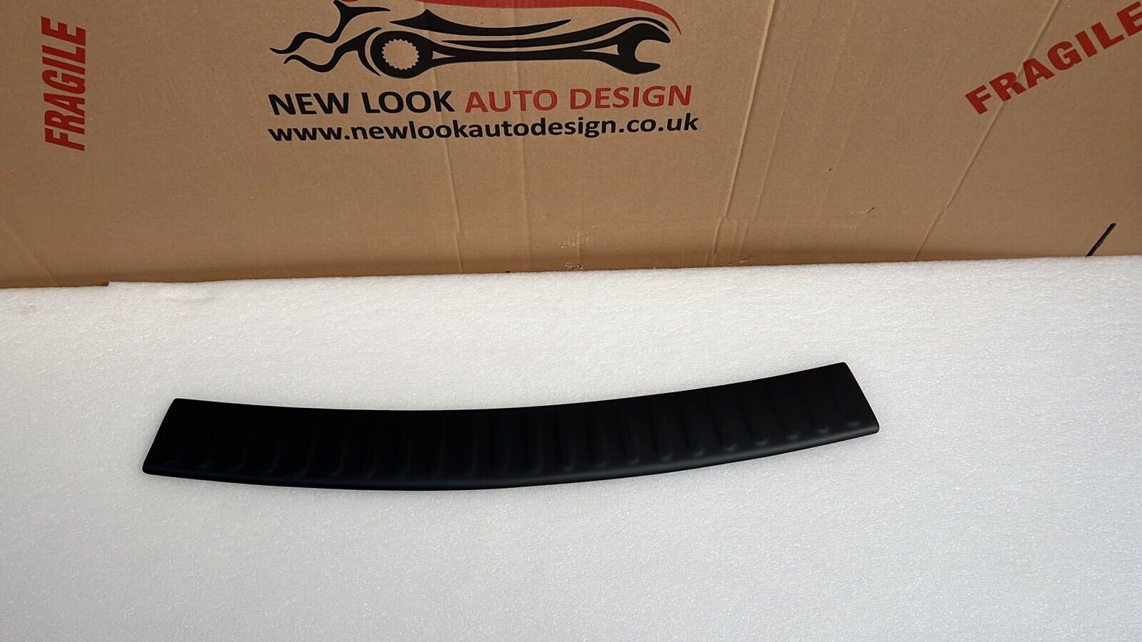 Black ABS Rear Bumper Protector Guard FOR DACIA DOKKER 2013+
