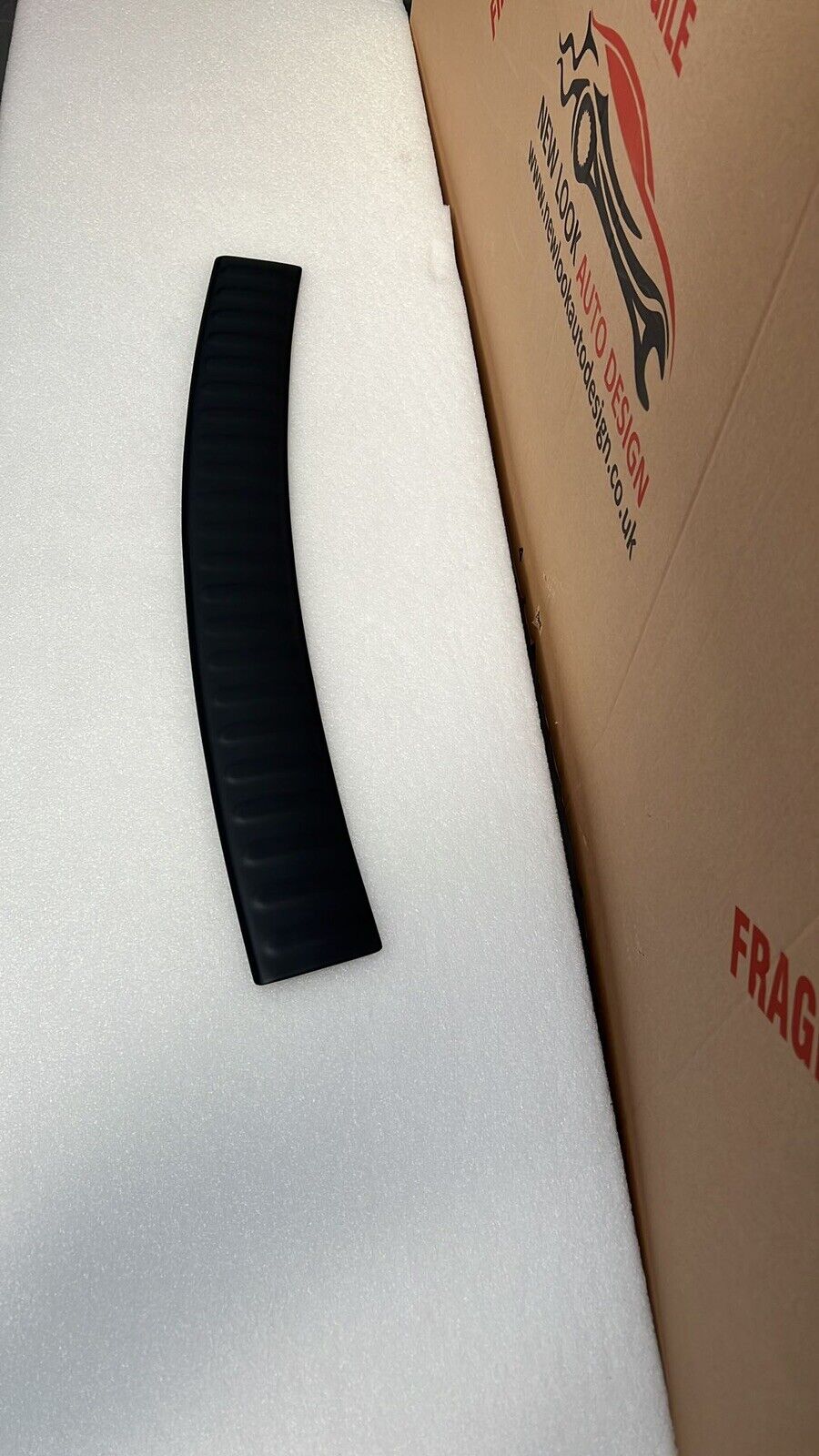 Black ABS Rear Bumper Protector Guard FOR DACIA DOKKER 2013+ - Image 4