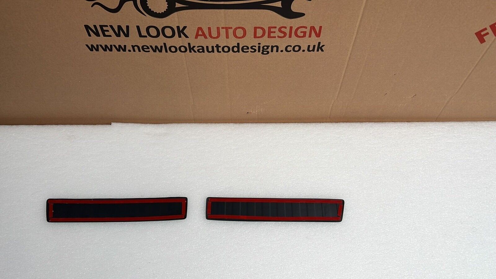 Black ABS Rear Bumper Protector Guard FOR Renault Kadjar 2015+ Inner Sill 2pcs - Image 3
