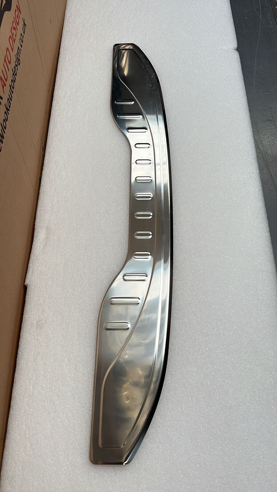 Fits Fords Cmax 2006-2014 CHROME S.STEEL REAR BUMPER PROTECTOR GUARD COVER - Image 4