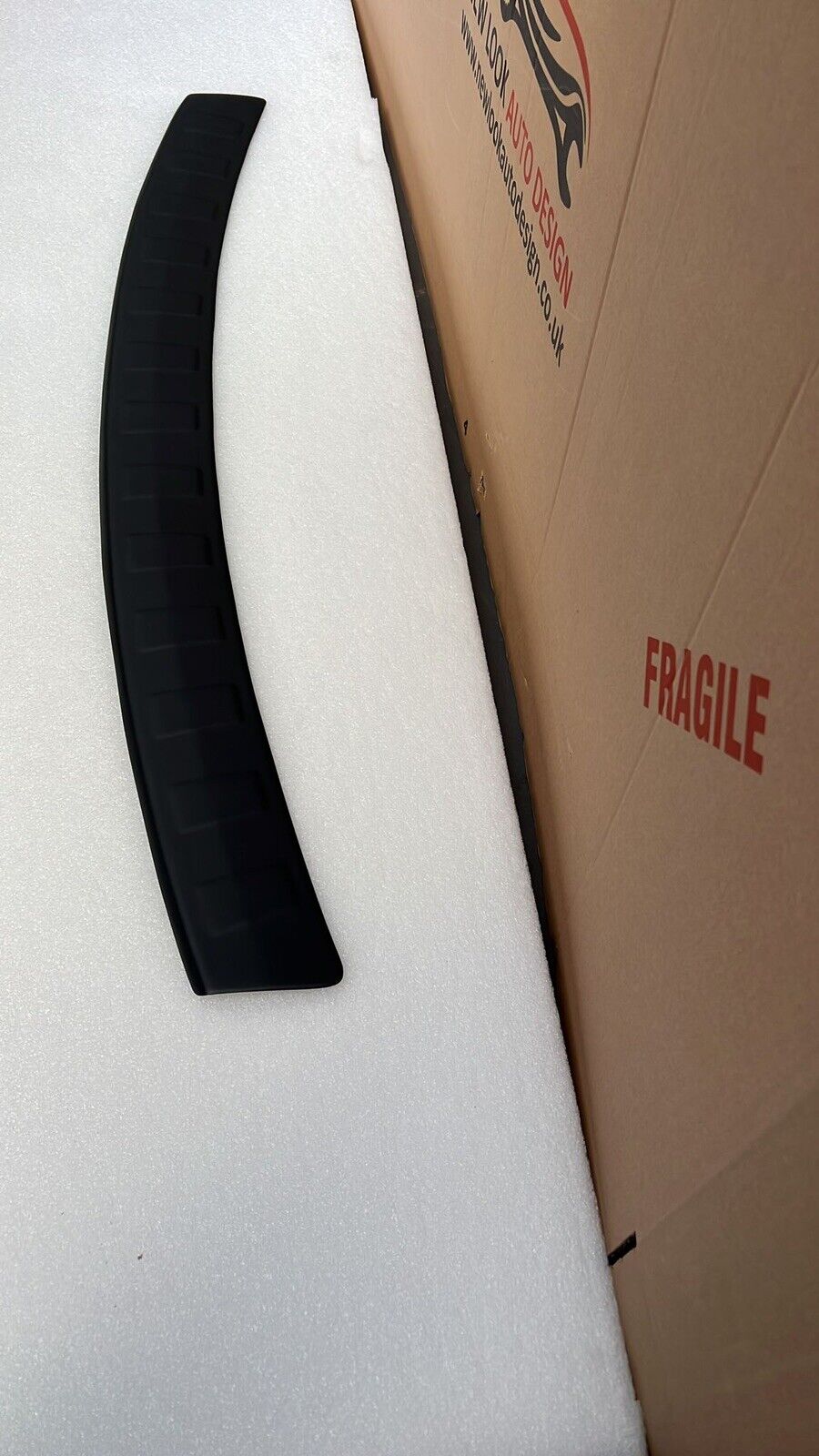 BLACK ABS Rear Bumper Protector Guard FOR Audi Q5 2008-2015 - Image 4