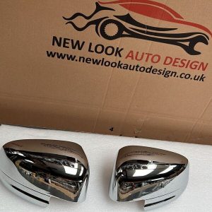 Fits Courier 2014-2016 ABS Chrome Mirror Cover 2Pcs