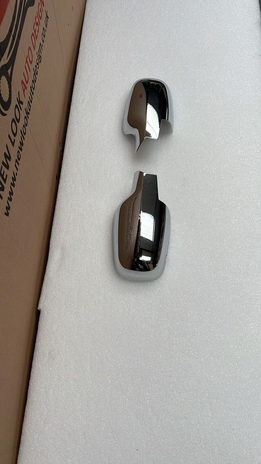 Renault Megane ABS Chrome Mirror Cover 2Pcs - Image 2