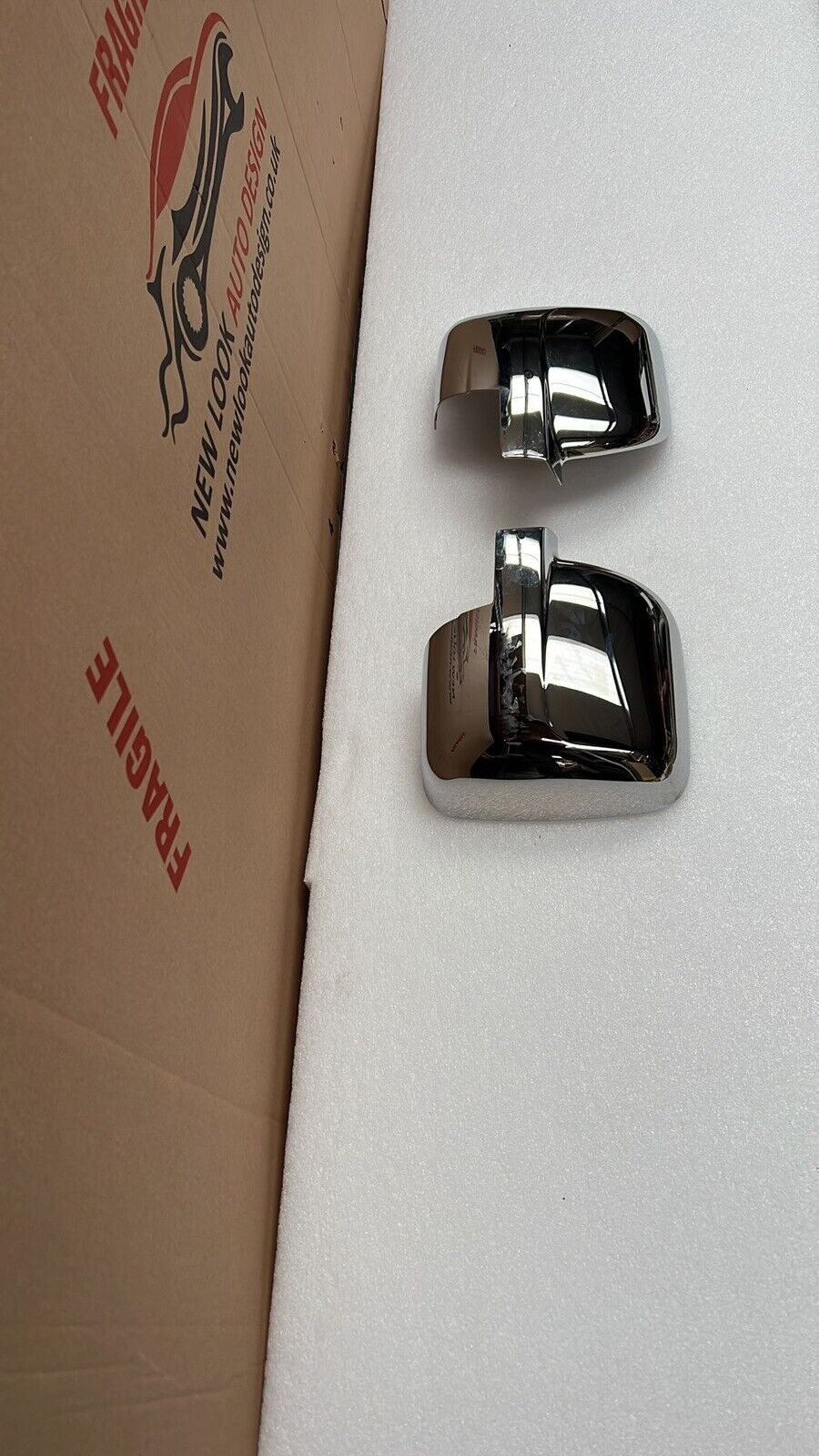 Vivaro Trafic 2015+ ABS Chrome Mirror Cover 2Pcs - Image 4